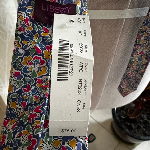 JCrew Liberty Art Fabric Ties NWTS New, unworn - Picture 8 of 10